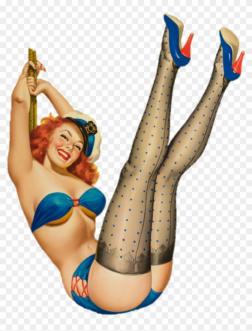 Pin Up Girl Erotic Woman - Pin Up Girls Png #1710520