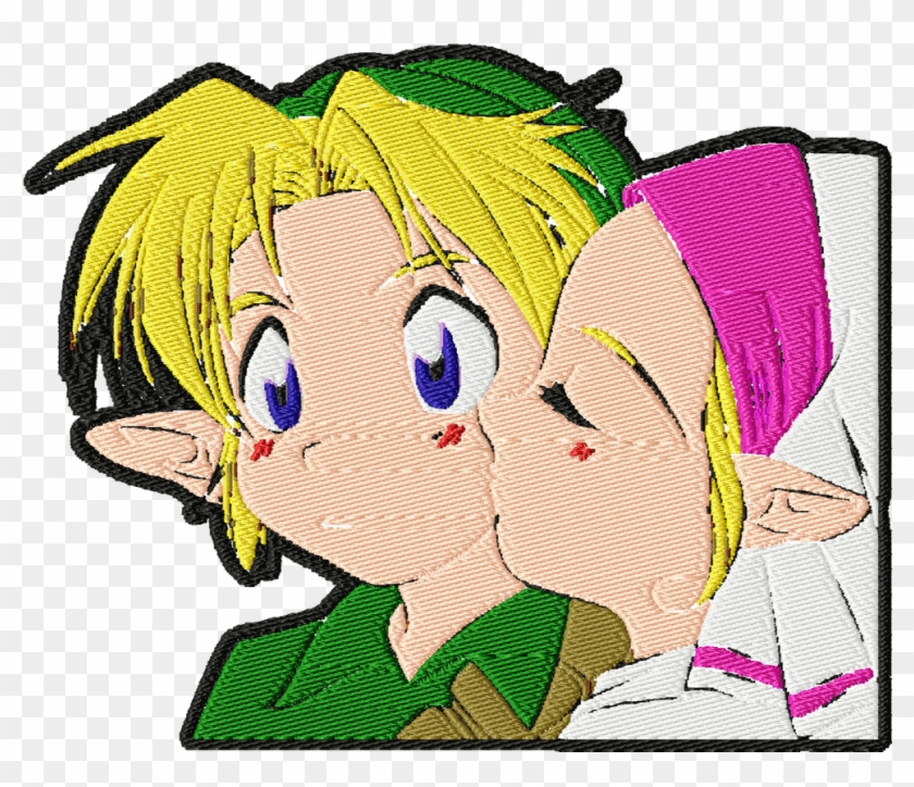 Zelda Embroidered 4 By Copper70 - Cartoon #1710969