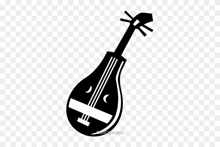 Mandolin Royalty Free Vector Clip Art Illustration - Mandolin Royalty Free Vector Clip Art Illustration #1711047