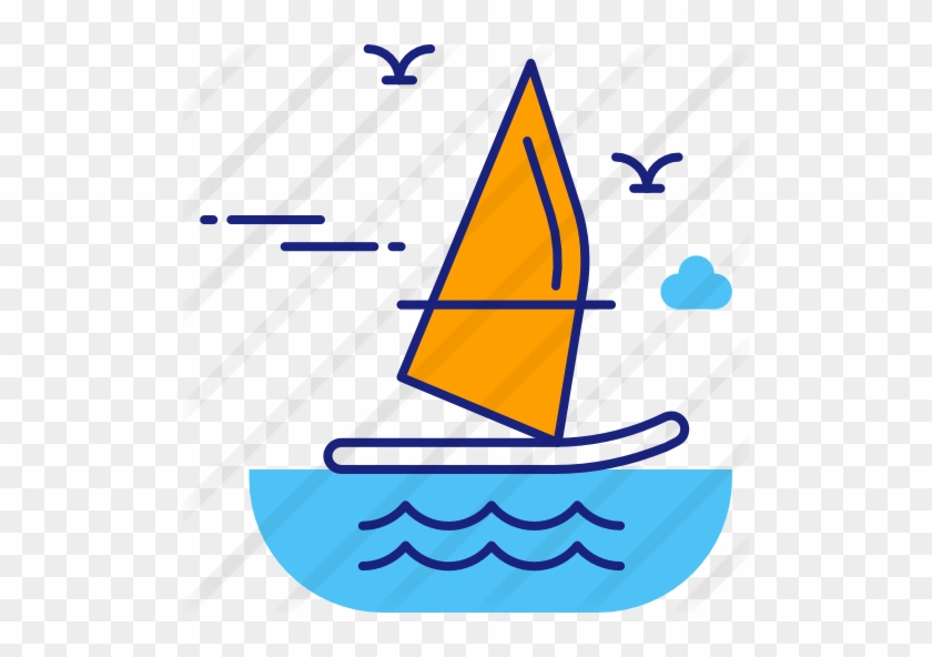 Windsurfing Free Icon - Windsurfing Free Icon #1711060