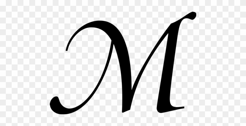 Framed Letters, Monogram Letters, Cool Lettering, Hand - Fancy Letter M #1711614