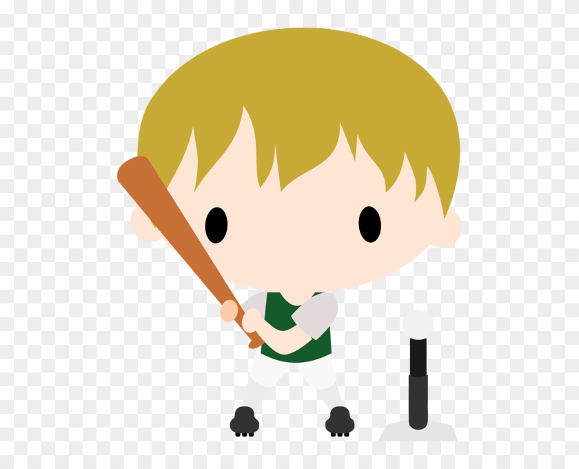 Teeball Player - Cartoon #1711693