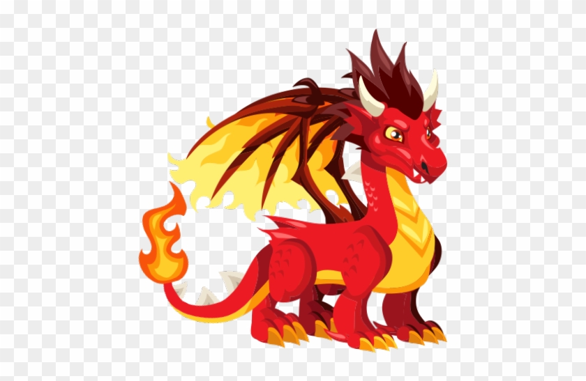 Available On Facebook And App Store - Dragon City Flame Dragon Drawings #1711694