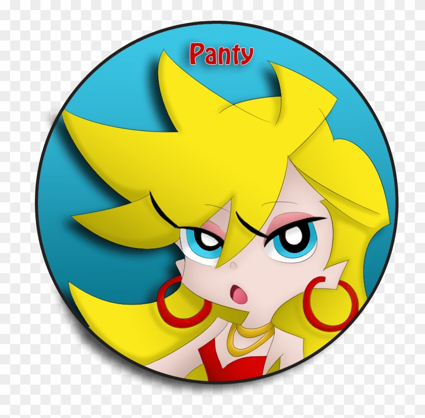 Panty Pin-back Button - Cartoon #1711758