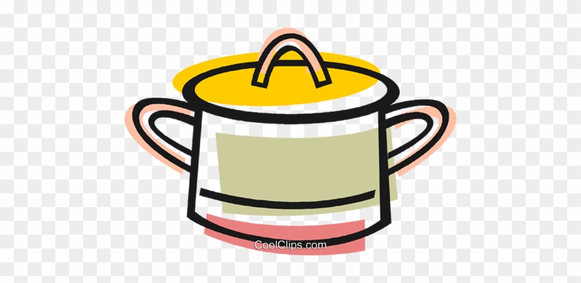 Large Pot Royalty Free Vector Clip Art Illustration - Clip Art #1711844