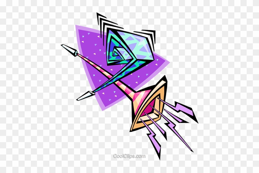Abstract Royalty Free Vector Clip Art Illustration - Graphic Design #1711898
