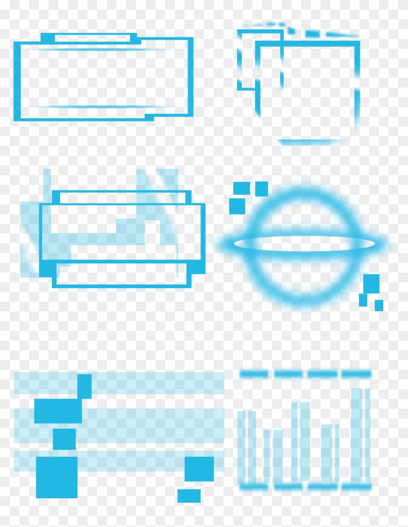 Dialog Text Box Technology Sense Element Png And Psd - Dialog Box #1713551