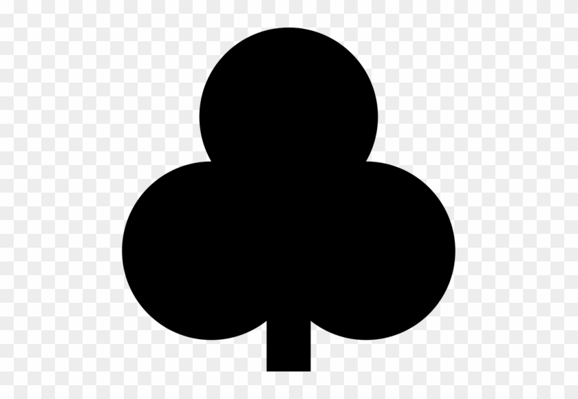 Casino Free Public Domain Vectors Image - Playing Cards Club Symbol #1713738