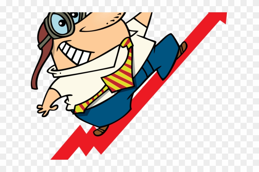 Success Clipart Student Growth - Upward Arrow #1714112