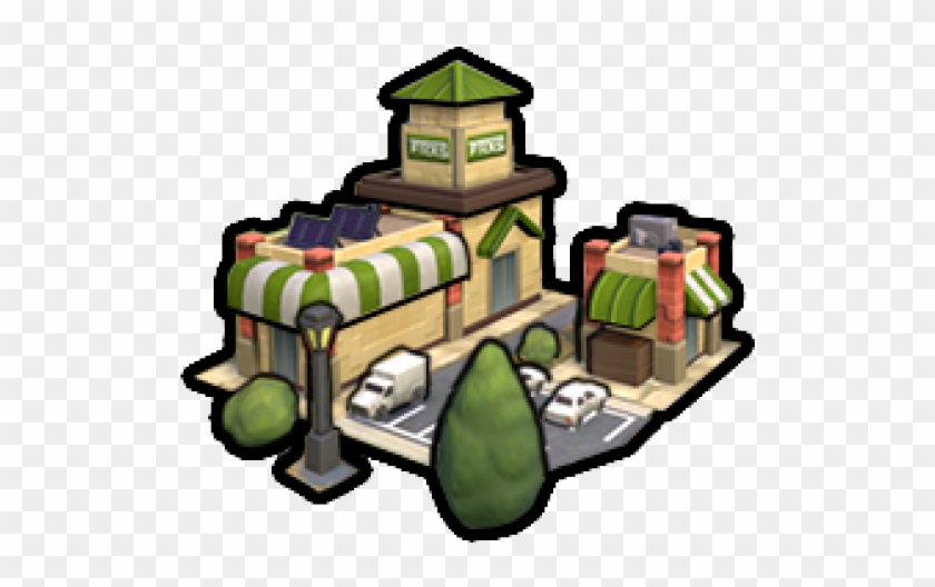 Mall Clipart Amenity - Cartoon #1714167
