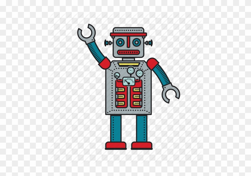Machine Clipart Robot Machine - Illustration #1714524