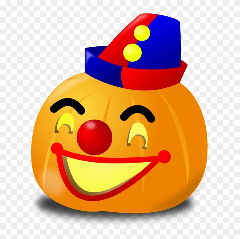 Clipart - Cown Pumpkin - Devil Pumpkin Carving Ideas #1715581
