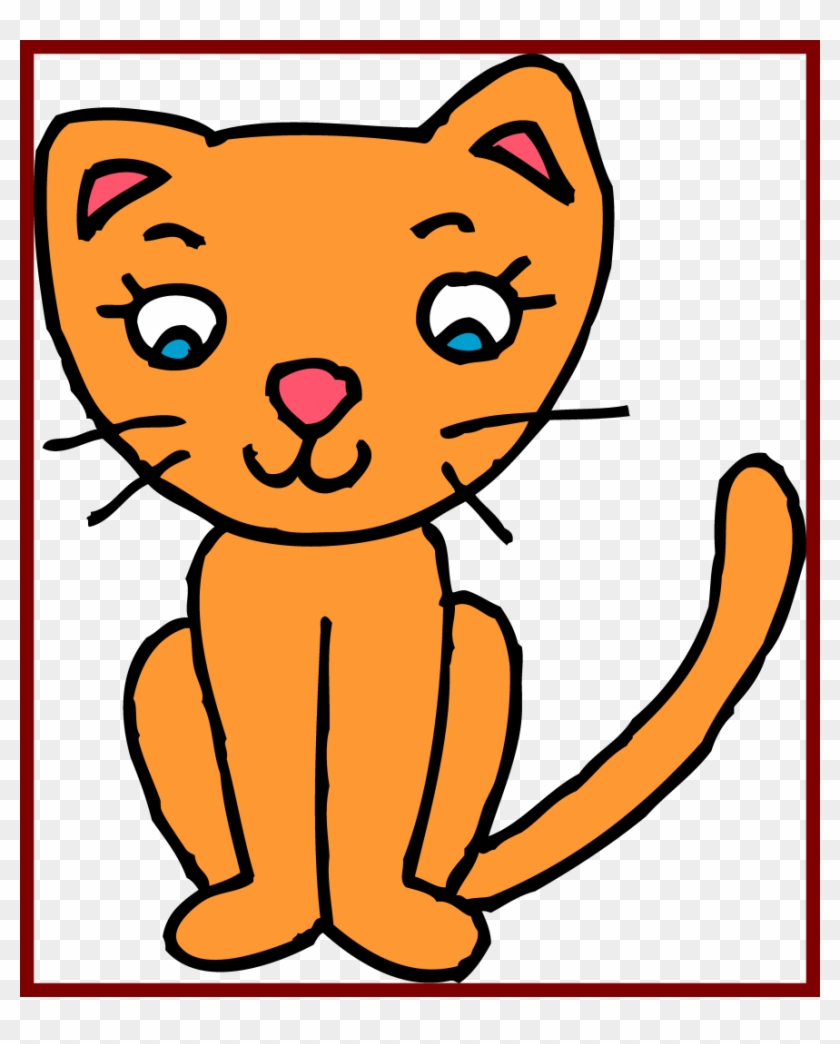 Appealing Best Cat Clipart Clipartion Pics Of Cute - Free Black And White Black Cat Clipart #1715726