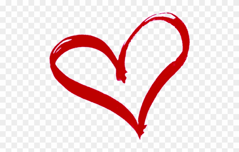 Monster Clipart Heart - Hand Drawn Heart Transparent Background #1715756