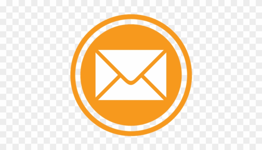 Email Icon Orange - Email Icon #1716459
