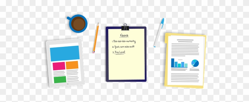 Desk, Tablet, Notes, Graphs, Analytics - Informe De Gestion Sgsst #1716471