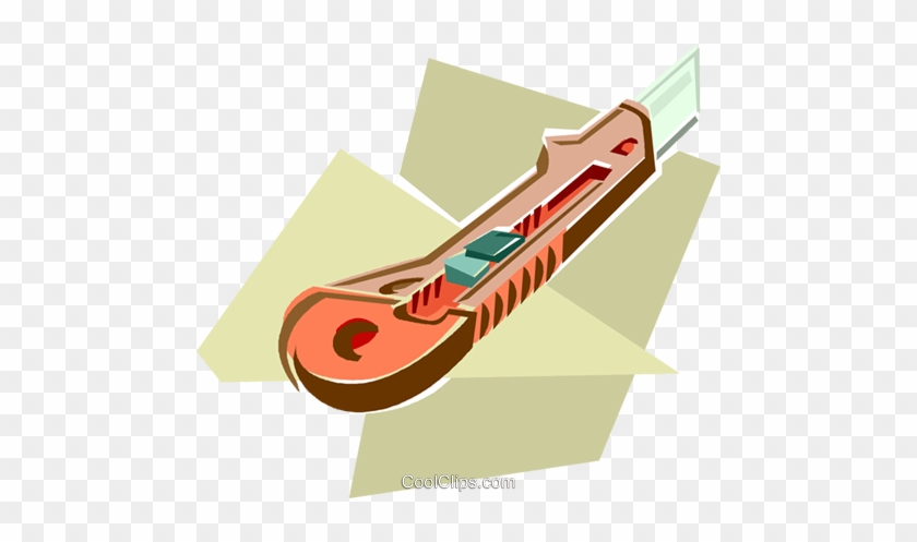 Exato Knife Royalty Free Vector Clip Art Illustration - Exato #1716641
