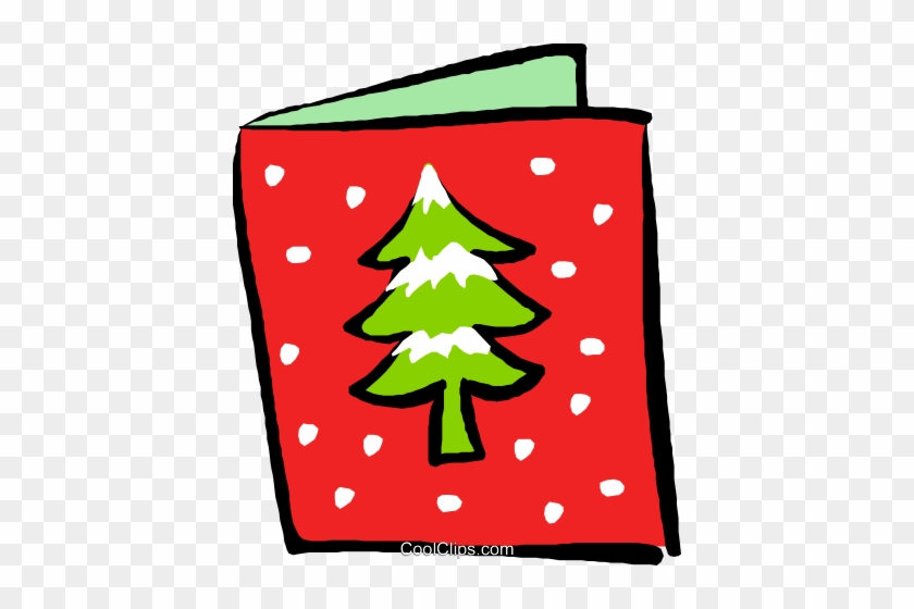 Christmas Card Royalty Free Vector Clip Art Illustration - Christmas Card Clipart #1716744