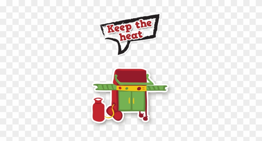 Using A Gas Bbq - Cartoon #1716805