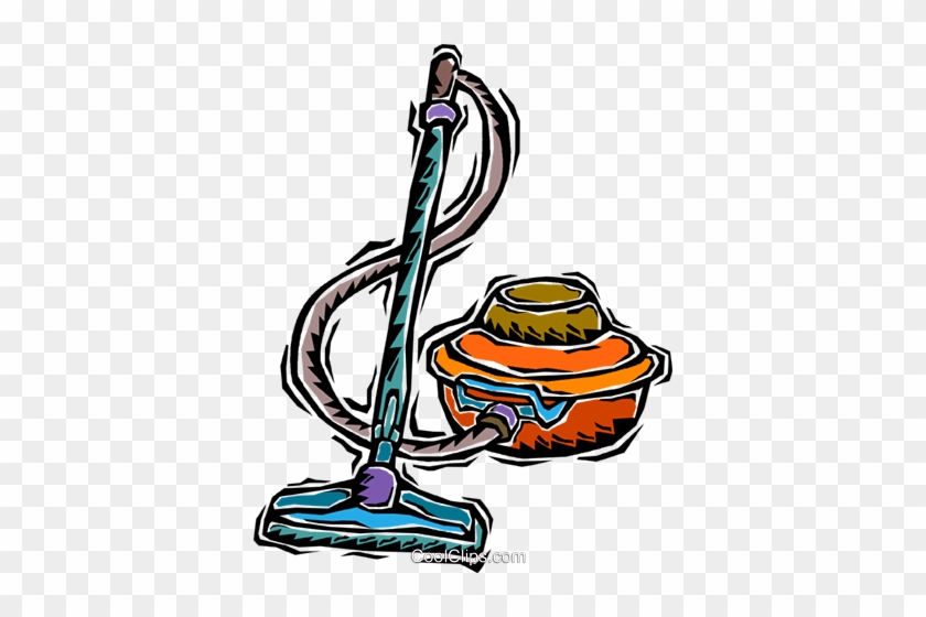 Vacuum Royalty Free Vector Clip Art Illustration - Vacuum Royalty Free Vector Clip Art Illustration #1717436