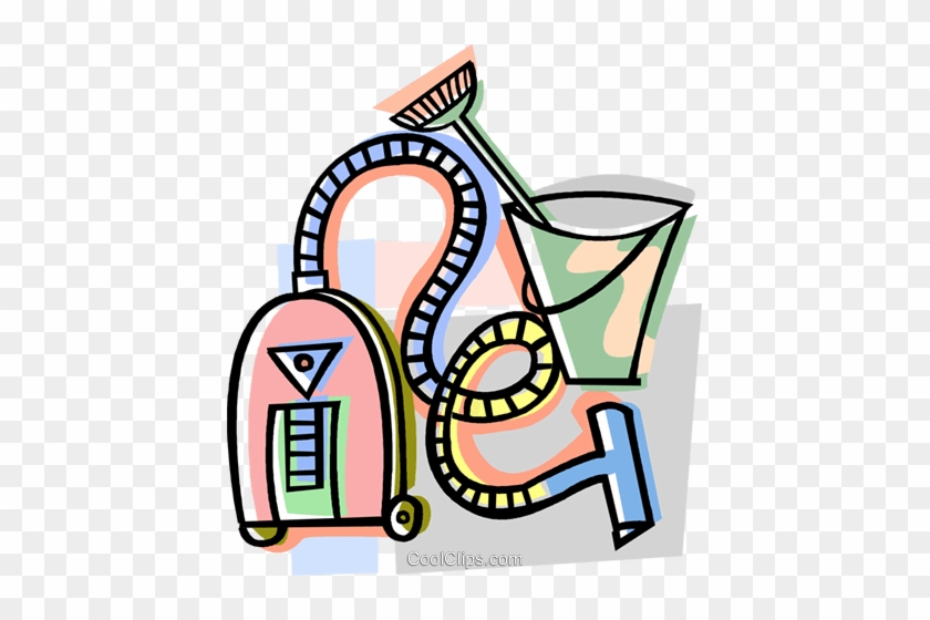 Cool Cleaning Supplies Clipart Vacuum Cleaning Equipment - Clipart Vacuum Cleaner Png #1717438