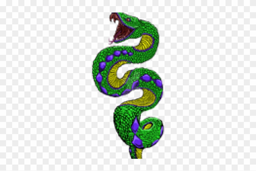 Mandala Tattoos Clipart Snake - Dragon Snake Tattoo Png #1717560