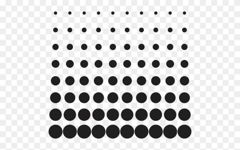 Scale - Halftone Pattern Gradient Dots Png #1717743