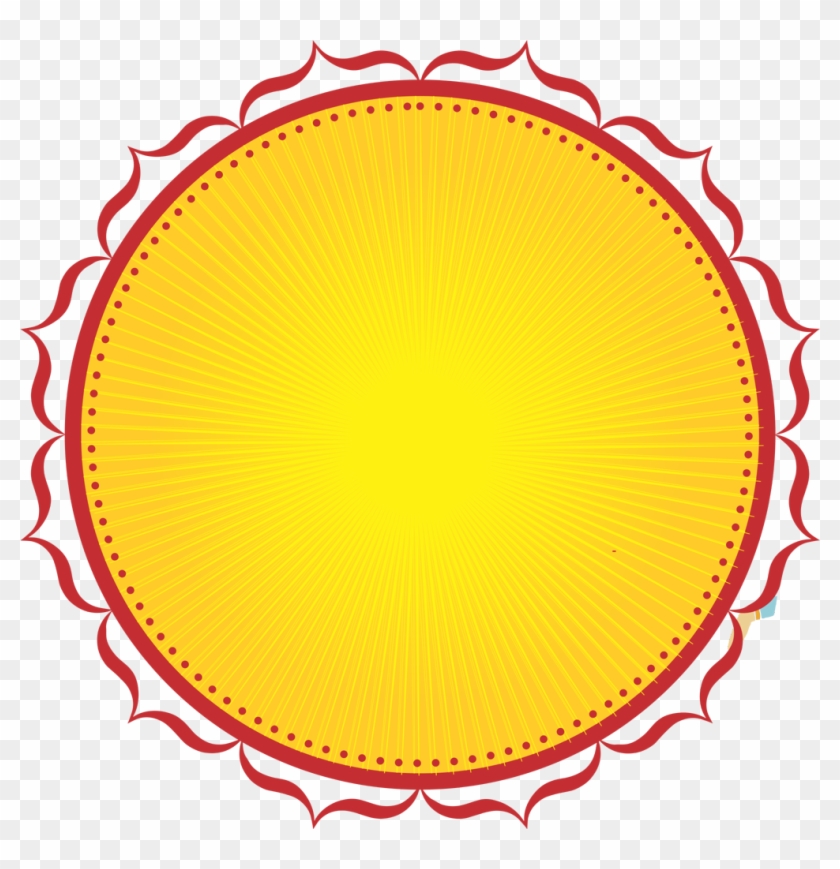 Festival Label Vector Round - Vector Round Design Png #1718043