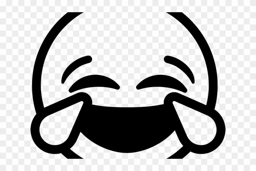 Hand Emoji Clipart Black And White - Emoji Clip Art Black And White #1718731