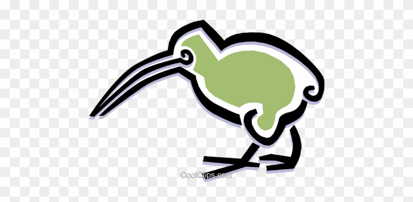Bird Kiwi Bird Royalty Free Vector Clip Art Illustration - Bird Kiwi Bird Royalty Free Vector Clip Art Illustration #1719249