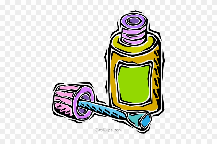 Glue Bottle Royalty Free Vector Clip Art Illustration - Glue Bottle Royalty Free Vector Clip Art Illustration #1719577