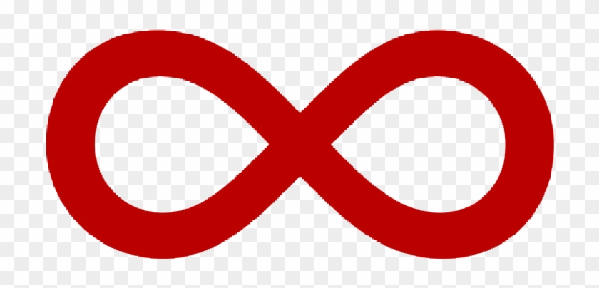 Simbolo Do Infinito Vermelho #1720659