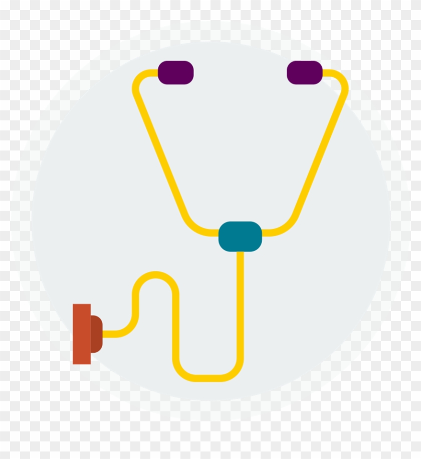 Image Of A Stethoscope - Circle #1720909
