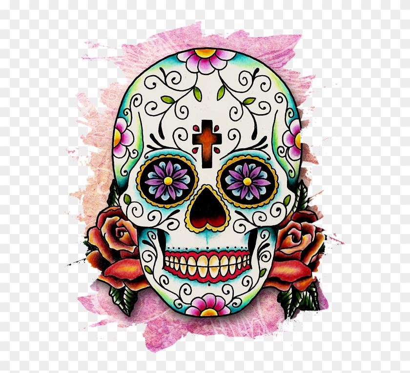 Click And Drag To Re-position The Image, If Desired - Calaveras Dia De Muertos Png #1721330