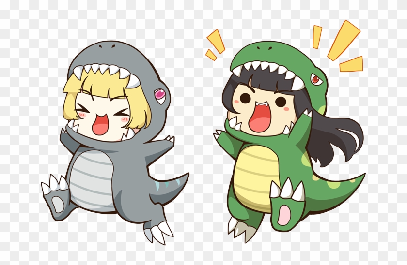 Chibi-chase - Cartoon #1721458