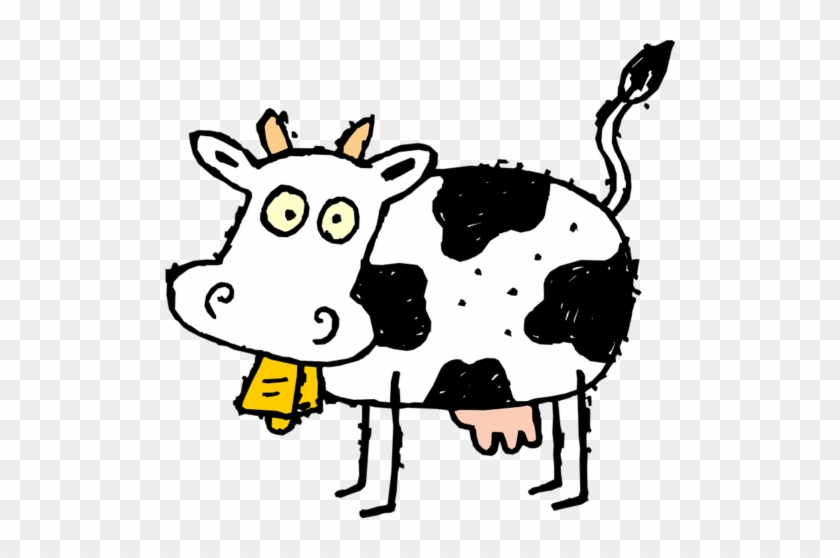 Irgendwann Standen Wir Rastenderweise Neben Einer Kuhwiese - Funny Cartoon Cow Png #1721592