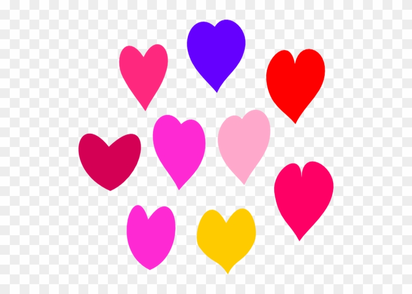 Hearts Clip Art Wallpaper - Hearts Clipart #1721923