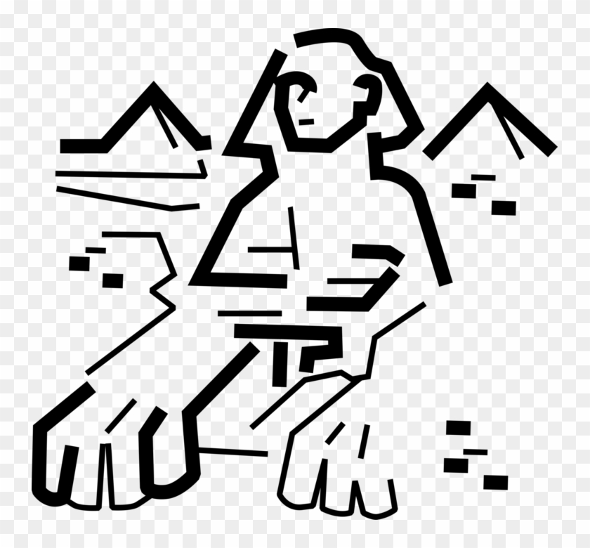 Clip Royalty Free Sphinx With Of Khufu Image Illustration - Illustration #1722078