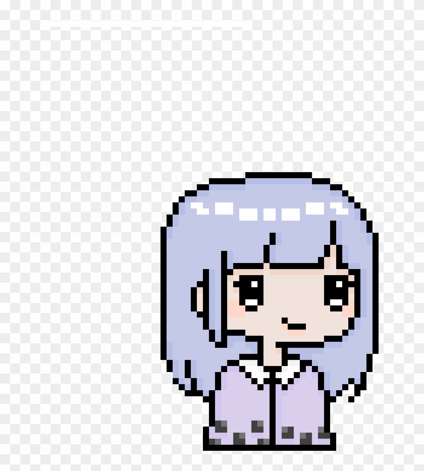 Bubble Tea Girl - Pixel Art Circle #1722357