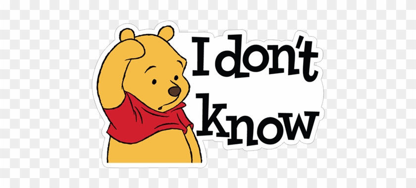 I Dont Know Idk - Cartoon #1722458
