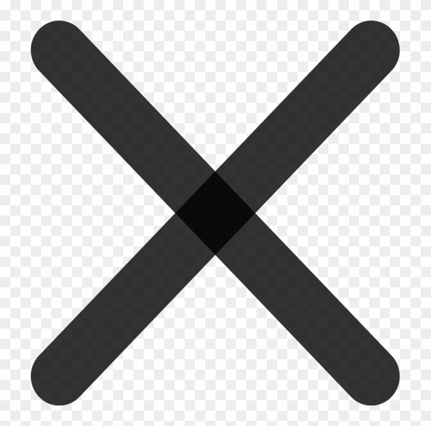Computer Icons Button Encapsulated Postscript Download - .png Cross Icon #1723510
