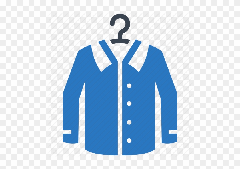 Dry Cleaning Clipart Dry Cleaning Laundry - Shirt On Hanger Icon #1723815