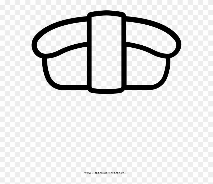 Sushi Coloring Page - Sushi Coloring Page #1724480
