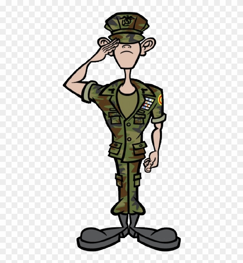 Staff - Cartoon Marine #1724801