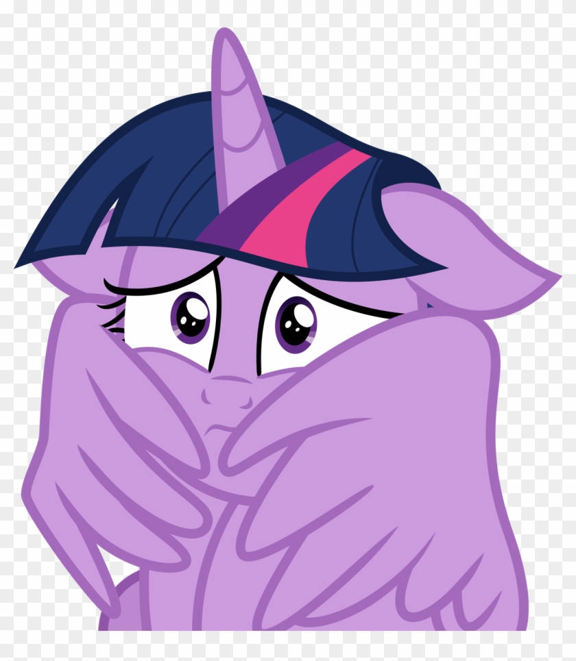 Twilight Sparkle On Vectors 4 Mlp - Twilight Sparkle Scared #1724981