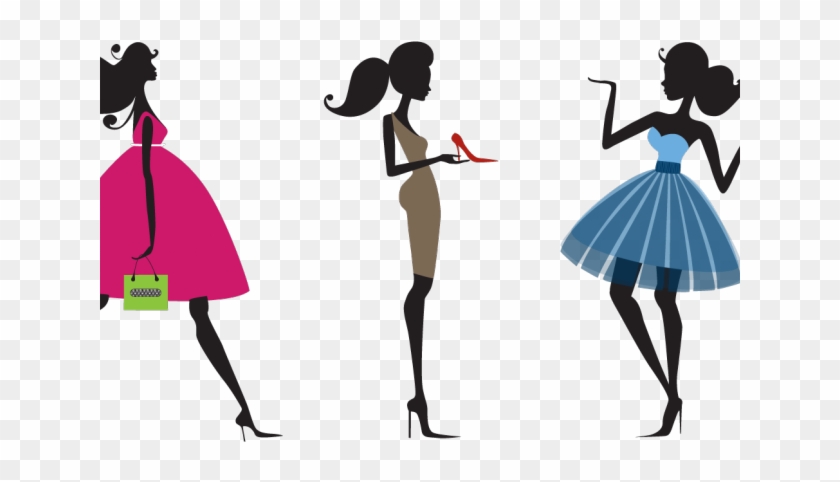 Dress Clipart Transparent Background - Transparent Background Fashion Logo Png #1726061