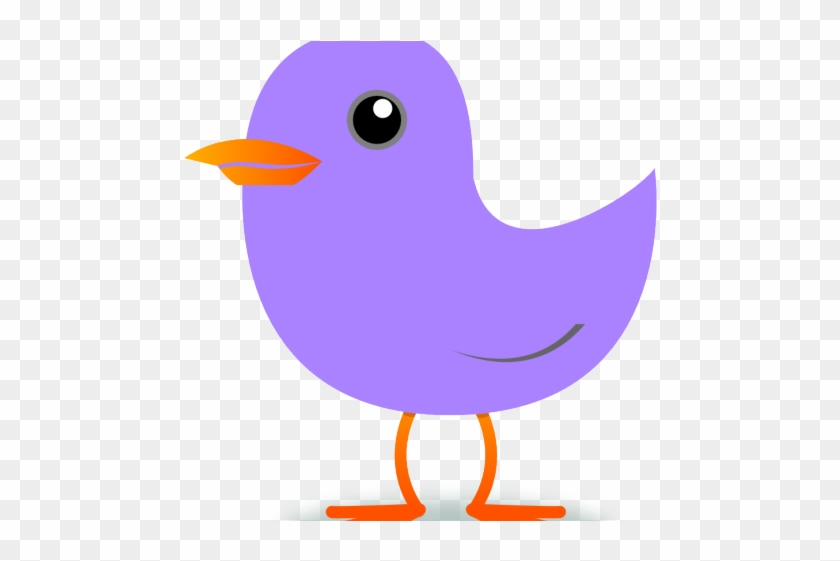 Violet Clipart Bird - Clip Art #1726687