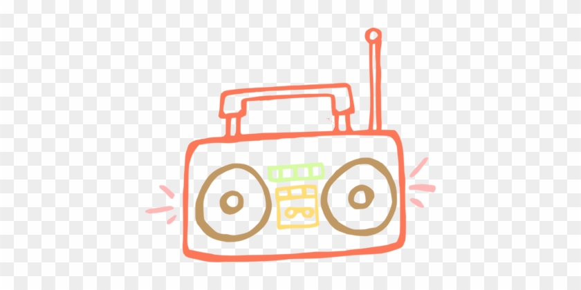 Boombox Drawing Openoffice Draw Download Encapsulated - Easy To Draw Boombox #1727344