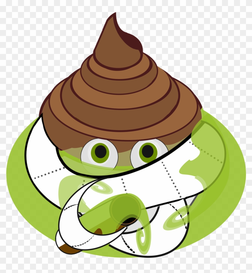 Sick Poop - Pile Of Poo Emoji #1727698