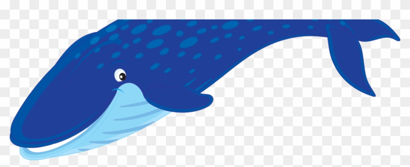Blue Whale Cartoon - Blue Whale Cartoon #1728151